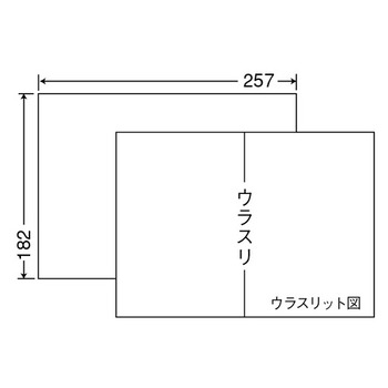 東洋印刷 ナナコピー シートカットラベル マルチタイプ B5 ノーカット 257×182mm C1B5 1箱(1000シート:100シート×10冊)