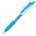 ゼブラ ジェルボールペン サラサクリップ 0.5mm ライトブルー JJ15-LB 1セット(10本)