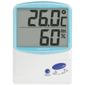 ドリテック デジタル温湿度計 ブルー O-206TNOBL 1個