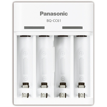 パナソニック USB入力充電器 4列 単3・単4形用 BQ-CC61 1個