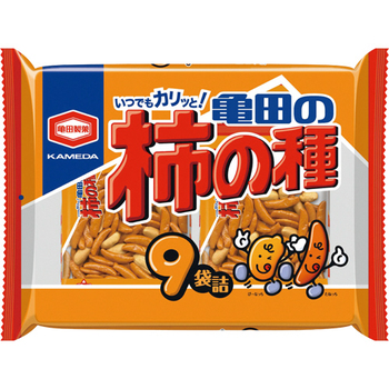 亀田製菓 亀田の柿の種 スーパーフレッシュ 1セット(27袋:9袋×3パック)