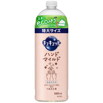 花王 キュキュット ハンドマイルド カモミールの香り つめかえ用 680mL 1本