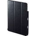 サンワサプライ iPad9.7型ケース Apple Pencil収納ポケット付 ブラック PDA-IPAD1014BK 1個