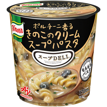 味の素 クノール スープDELI ポルチーニ香るきのこのクリームスープパスタ 1ケース(48個)