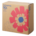 TANOSEE ゴミ袋 コンパクト 透明 90L BOXタイプ 1箱(110枚)