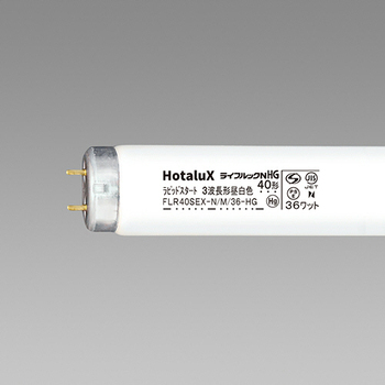 ホタルクス(NEC) 蛍光ランプ ライフルックHG 直管ラピッドスタート形 40W形 3波長形 昼白色 FLR40SEX-N/M/36-HG2 1セット(25本
