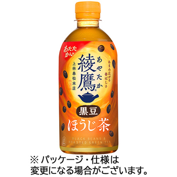 コカ・コーラ 綾鷹 黒豆ほうじ茶 加温 440mL ペットボトル 1ケース(24本)