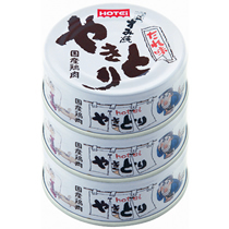 ホテイフーズ やきとり たれ味 85g 1パック(3缶)