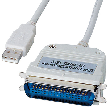 サンワサプライ USBプリンタコンバータケーブル (A)オス-セントロニクス36pinオス 5.0m USB-CVPR5 1本