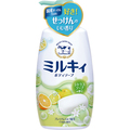 牛乳石鹸共進社 ミルキィボディソープ シトラスソープの香り 本体 550ml 1本