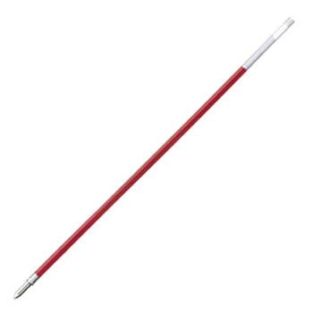 ぺんてる 油性ボールペン替芯 0.5mm 極細 赤 BKL5-B 1セット(10本)