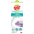 3M スコッチ・ブライト 取り替え式トイレクリーナー 重曹プラス ハンドル1本+取り替え用スポンジ3個 T-557-3H GC 1セット