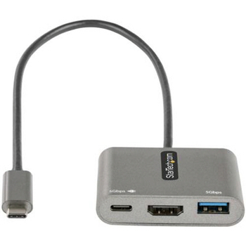 StarTech.com USB Type-Cマルチポートアダプター USB-C-4K HDMI/100W PD/USB 3.0 ハブ CDP2HDUACP2