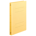 TANOSEE フラットファイル(厚とじW) A4タテ 250枚収容 背幅28mm 黄 1セット(200冊:10冊×20パック)