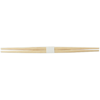 中村 杉らんちゅう箸 24cm 白帯巻 1パック(100膳)
