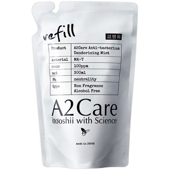 エーツーケア A2Care 除菌・消臭剤 詰め替え用 300ml 1個