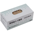 リアントレード 透明袋入楊枝 1箱(1000本)