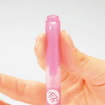 TANOSEE キャップが外しやすい蛍光ペン ツイン ピンク 1本