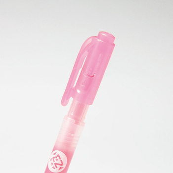 TANOSEE キャップが外しやすい蛍光ペン ツイン ピンク 1本