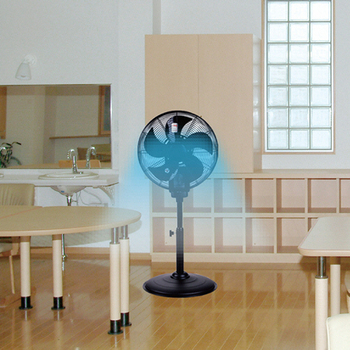 YAMAZEN 3D首振り45cmDCファン ブラック YDC-3D45BK 1台