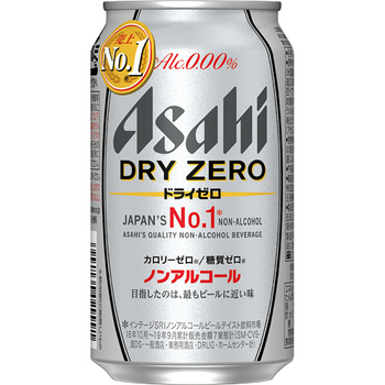 アサヒビール ドライゼロ 350ml 缶 1ケース(24本)