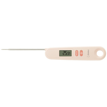 ドリテック 折りたためるクッキング温度計 ピンク O-903PK 1個