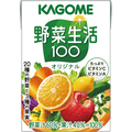 カゴメ 野菜生活100 オリジナル 100ml 紙パック 1ケース(36本)