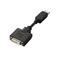 エレコム DisplayPort-DVI変換アダプタ ディスプレイポートオス-DVI D24pinメス ブラック AD-DPDBK 1個