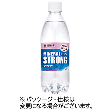 伊藤園 ミネラルストロング強炭酸水 500mL ペットボトル 1ケース(24本)