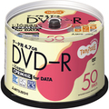 TANOSEE 三菱ケミカルメディア データ用DVD-R 4.7GB ワイドプリンタブル スピンドルケース DHR47JDP50T 1パック(50枚)