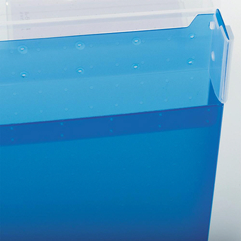 リヒトラブ AQUA DROPs コングレスケース A4ヨコ 150枚収容 黄 A-5035-5 1個