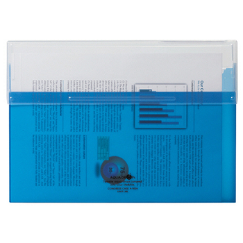リヒトラブ AQUA DROPs コングレスケース A4ヨコ 150枚収容 黄 A-5035-5 1個