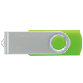 プリンストン USBフラッシュメモリー 回転式カバー 4GB グリーン PFU-T2KT/4GGR 1個