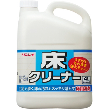 リンレイ 床クリーナー うすめずそのまま使えるタイプ 4L 1本