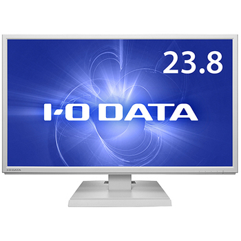 アイオーデータ 広視野角ADSパネル採用 23.8型ワイド液晶ディスプレイ ホワイト 5年保証 LCD-AH241EDW 1台