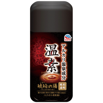 アース製薬 温素(ボトル入り) 琥珀の湯 600g 1本