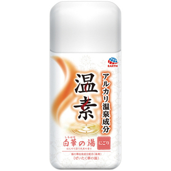 アース製薬 温素(ボトル入り) 白華の湯 600g 1本