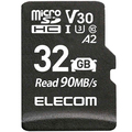 エレコム ドライブレコーダー用 microSDHCメモリーカード 32GB MF-DRMR032GU13 1枚