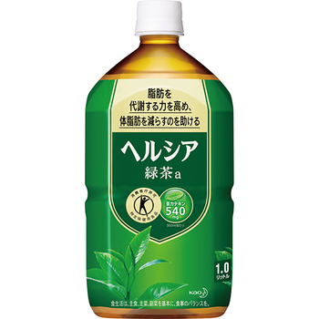 花王 ヘルシア緑茶 1L ペットボトル 1ケース(12本)