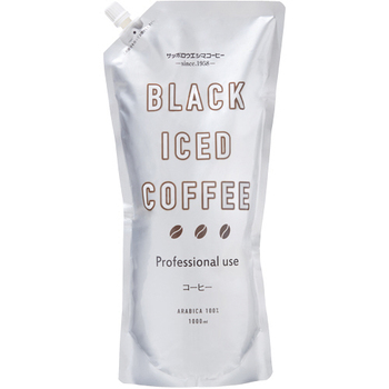 サッポロウエシマコーヒー プロフェッショナルユースアイスコーヒー 1L 1ケース(12パック)