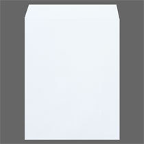 ピース 再生ケント封筒 角3 100g/m2 〒枠なし ホワイト 業務用パック 677-60 1箱(500枚)