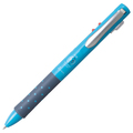 トンボ鉛筆 2色油性ボールペン リポータースマート2 0.5mm (軸色 ライトブルー) BC-WRLE42 1本