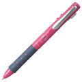 トンボ鉛筆 2色油性ボールペン リポータースマート2 0.5mm (軸色 ピンク) BC-WRLE82 1本