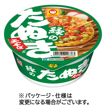 東洋水産 マルちゃん 緑のたぬき天そば(東) 101g 1セット(24食)