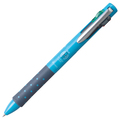 トンボ鉛筆 4色油性ボールペン リポータースマート4 0.5mm (軸色 ライトブルー) BC-FRLE42 1本