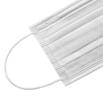 クラフトマン 3層不織布マスク ふつう ホワイト S-012 1セット(3000枚:50枚×60箱)