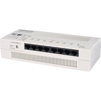 パナソニックEWネットワークス レイヤ2 PoE給電スイッチングハブ Switch-S8GPoE 8ポート PN24088 1台