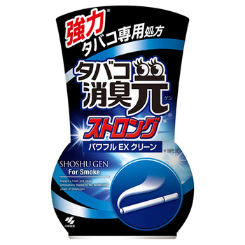 小林製薬 タバコ消臭元 ストロング パワフルEXクリーン 400mL 1個