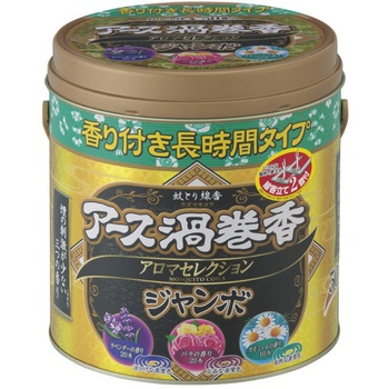 アース製薬 アース渦巻香 アロマセレクション ジャンボ 1缶(50巻)