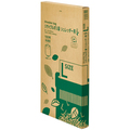 TANOSEE リサイクルポリ袋 シュレッダー用 L BOXタイプ 1箱(100枚)